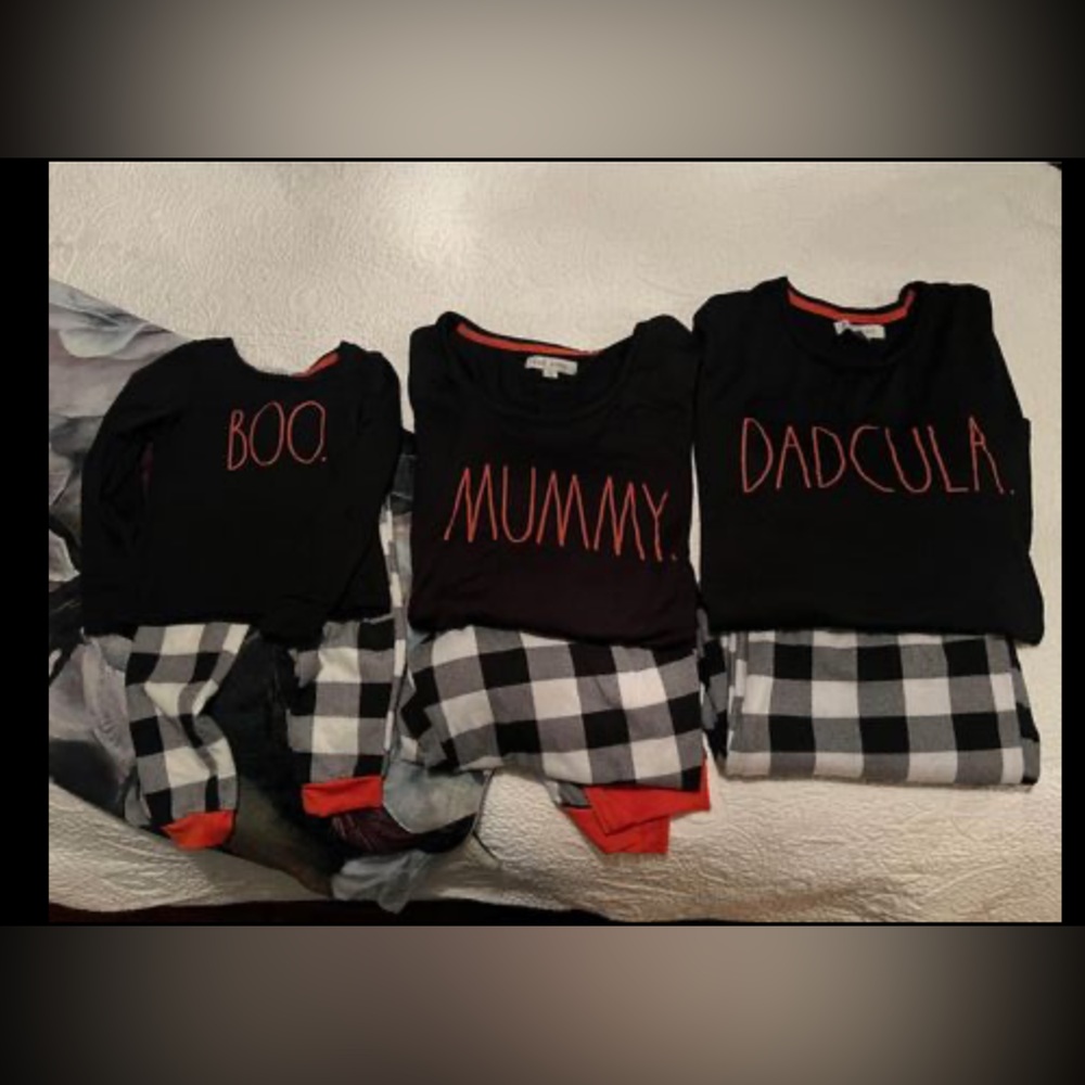 Rae Dunn halloween pjs